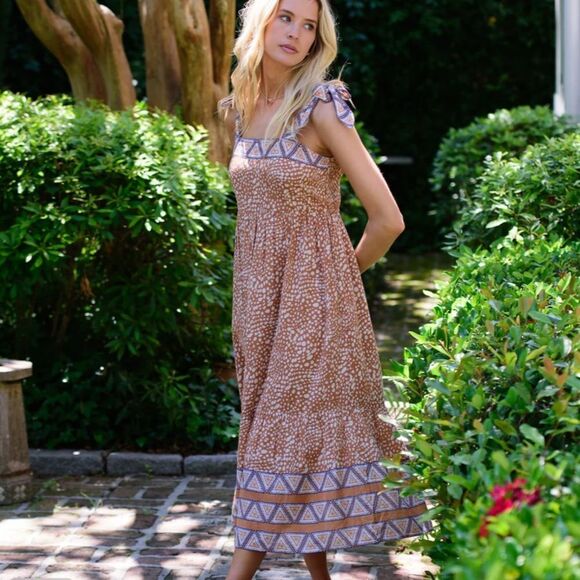 Olivia James The Label Doe Dress in Hide XS - Picture 1 of 8